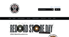 Desktop Screenshot of bathhouserecords.com